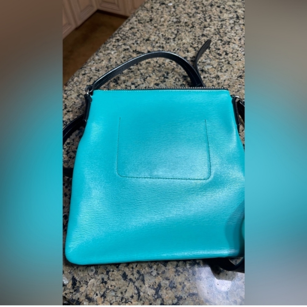 Lauren Ralph lauren tiffany blue crossbody - Picture 5 of 7
